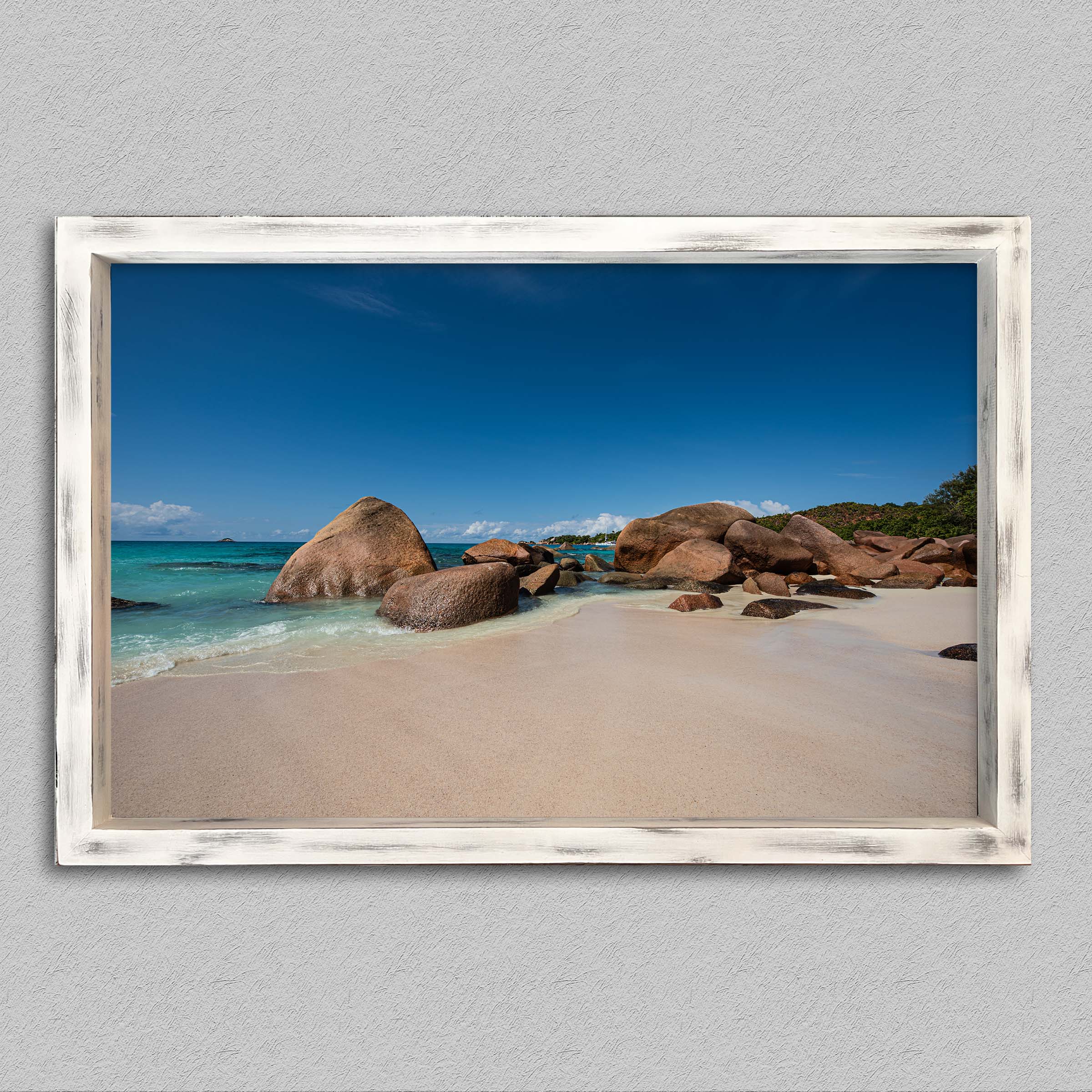 Les rochers de anse lazio