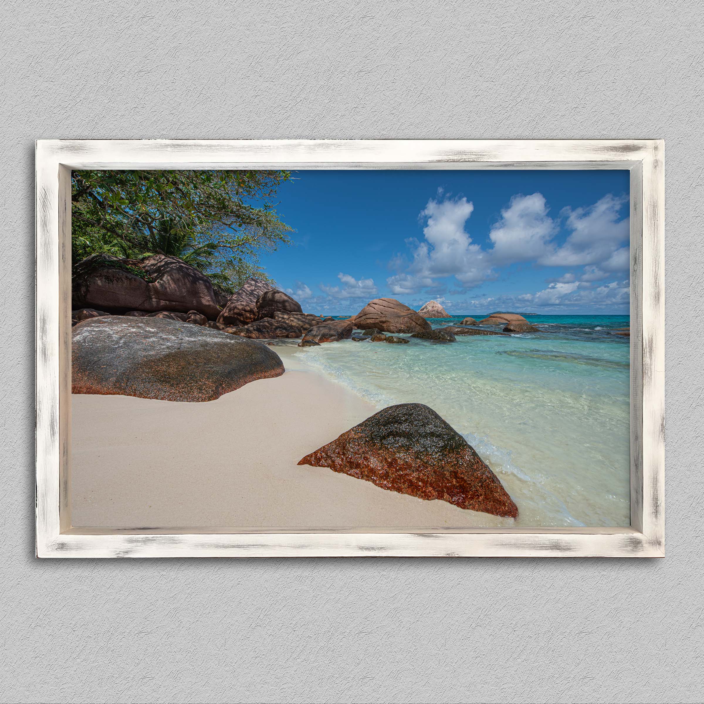 Sable blanc de anse lazio