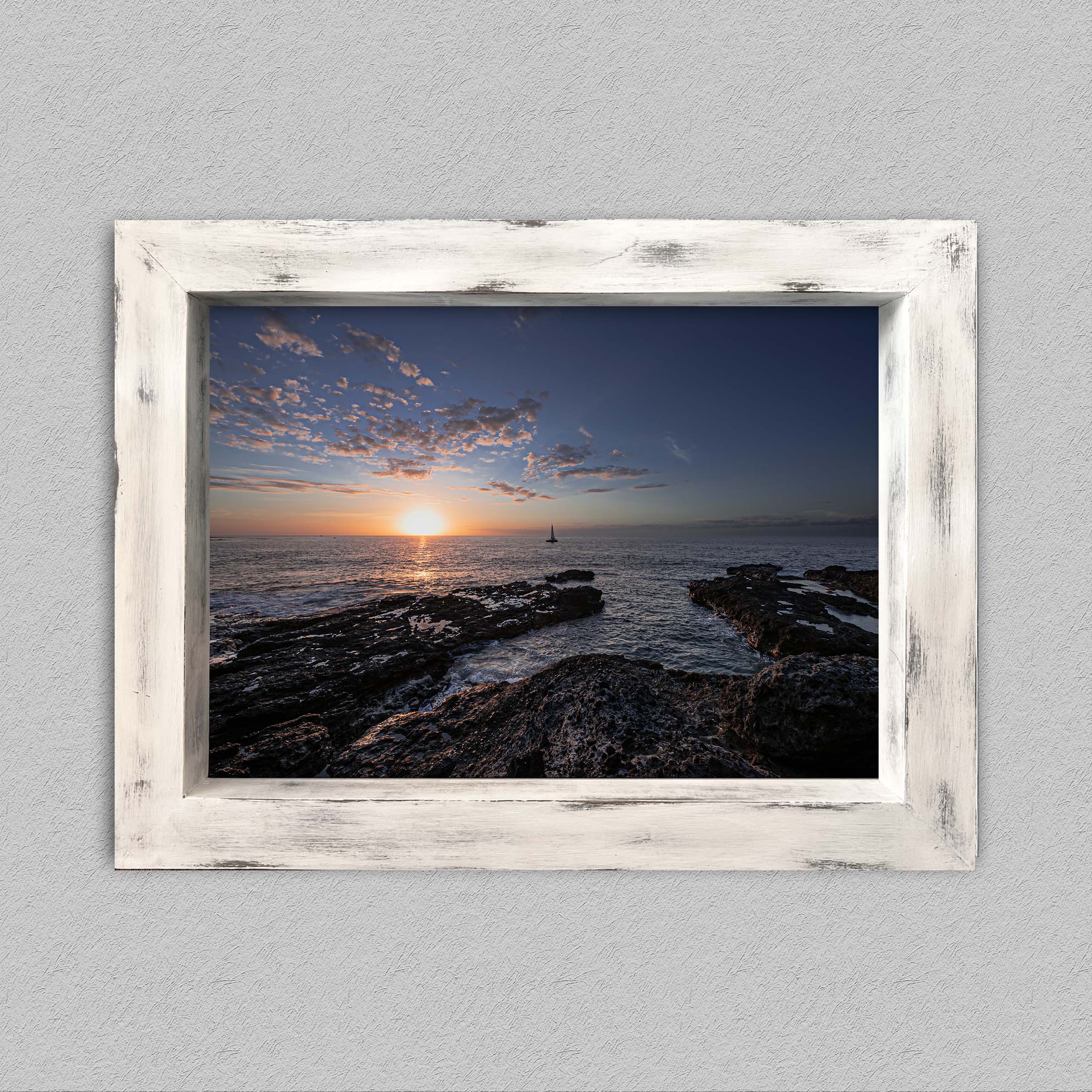 Coucher de soleil Cap Lahoussaye