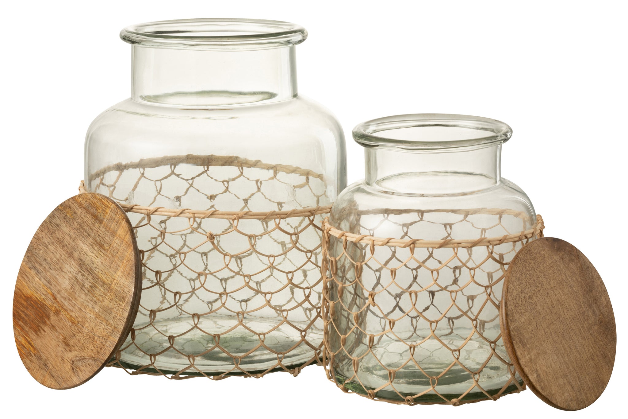 maritime deko glas mit muscheln sand