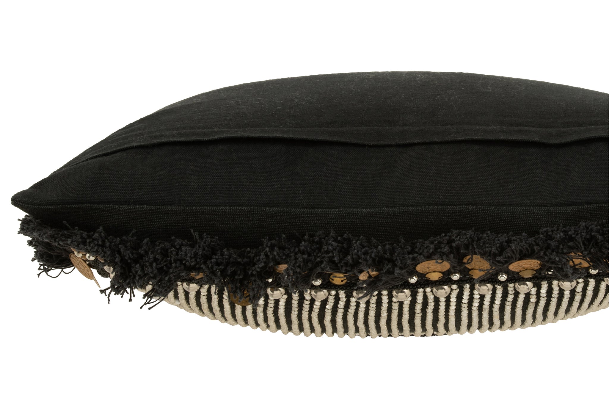 boho kissen sofa schwarz muster