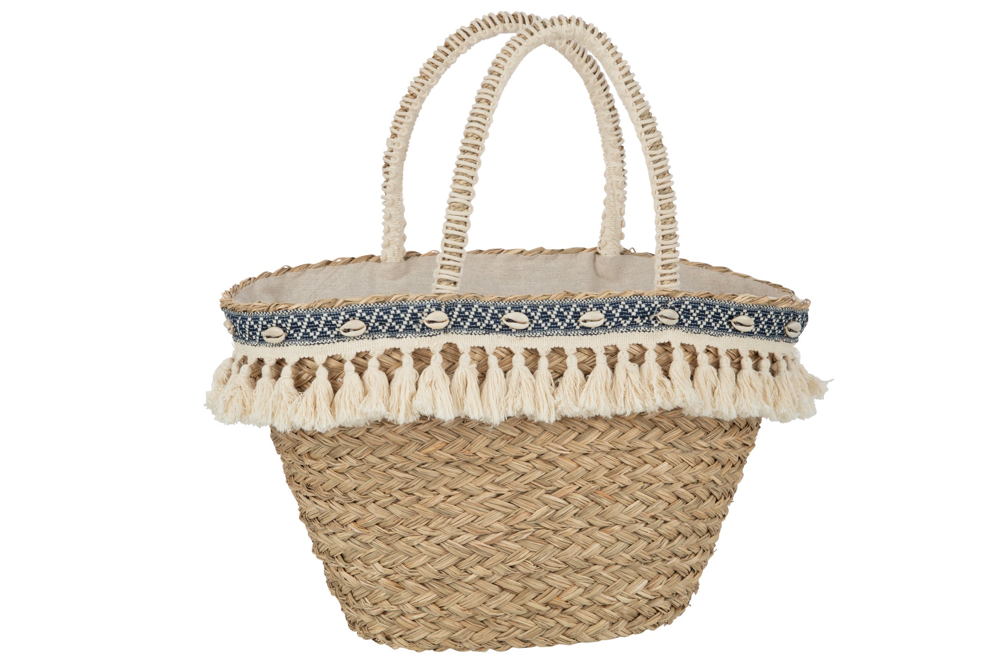 Strandtasche Alcudia mit Muscheldekor