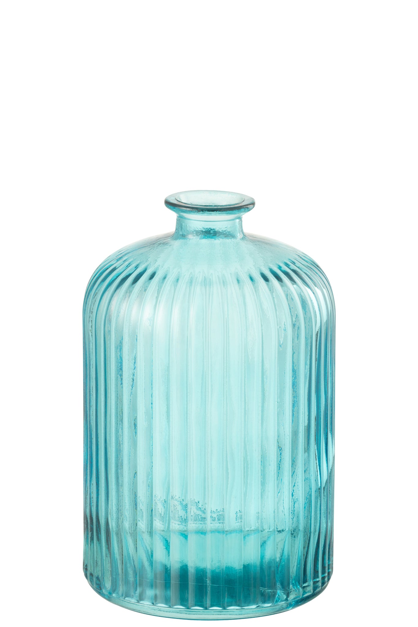 glasvase aqua streifen maritime deko vase