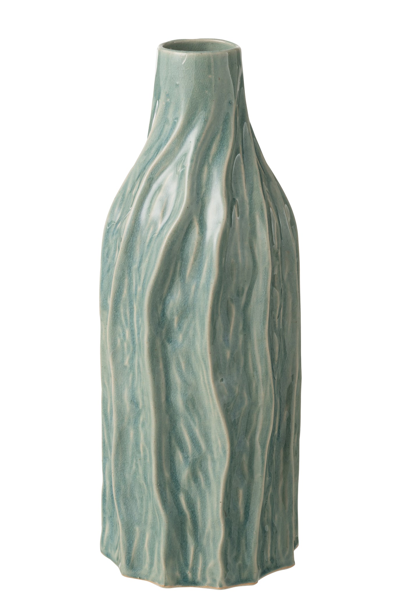 Vase ``Salines´´ Porzellan Blau