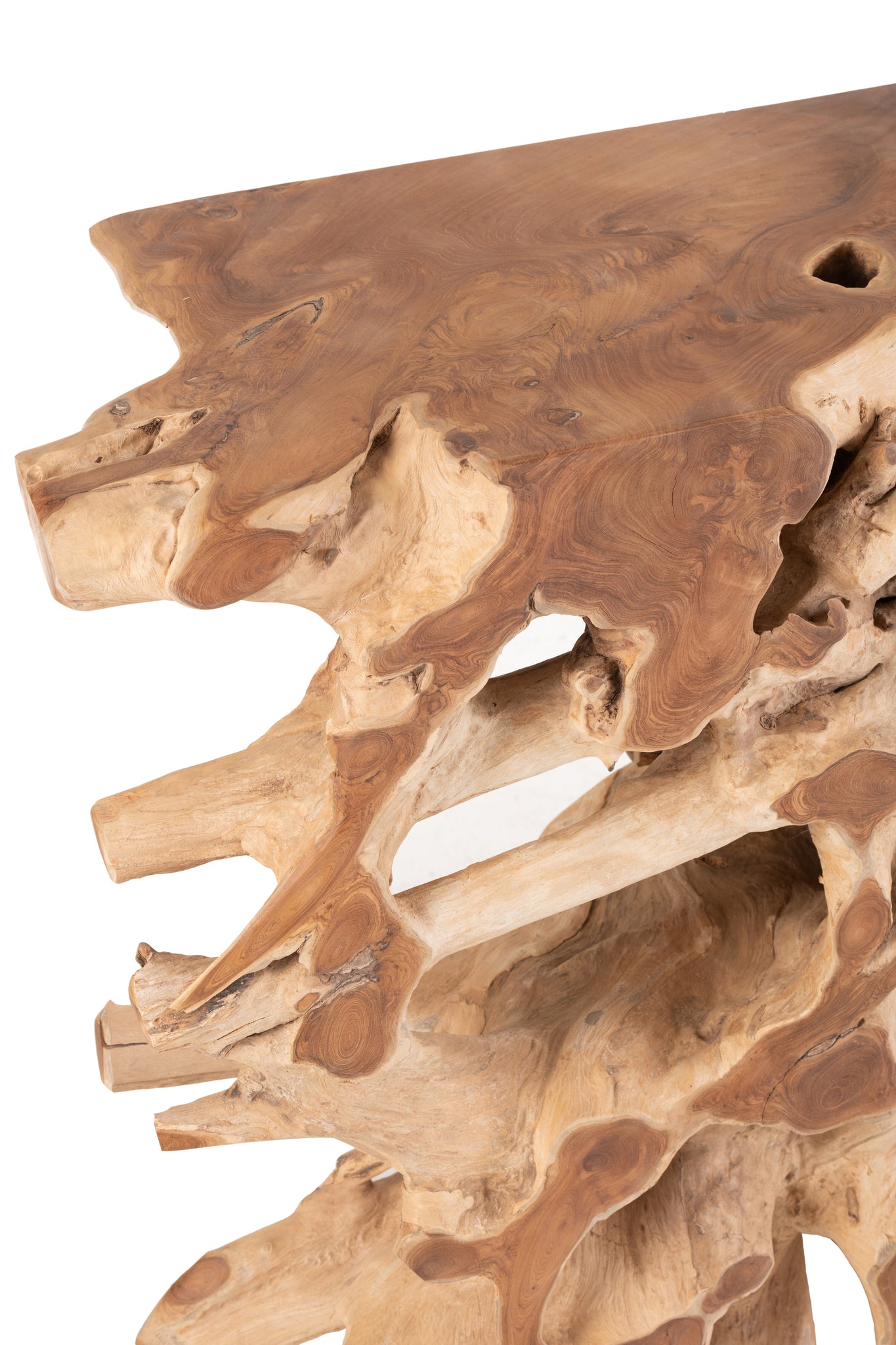 Holz Konsole natur modernes Interieur