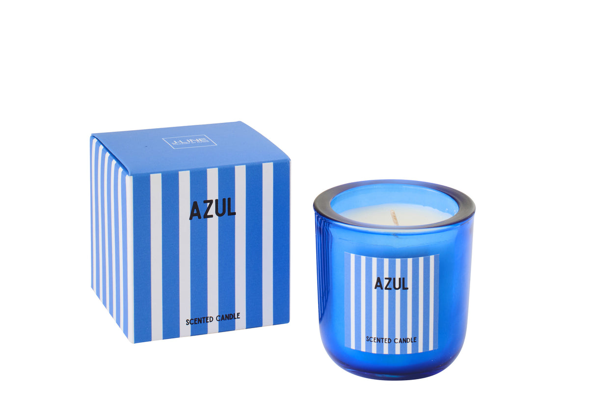 Duftkerze Azul Blau Klein