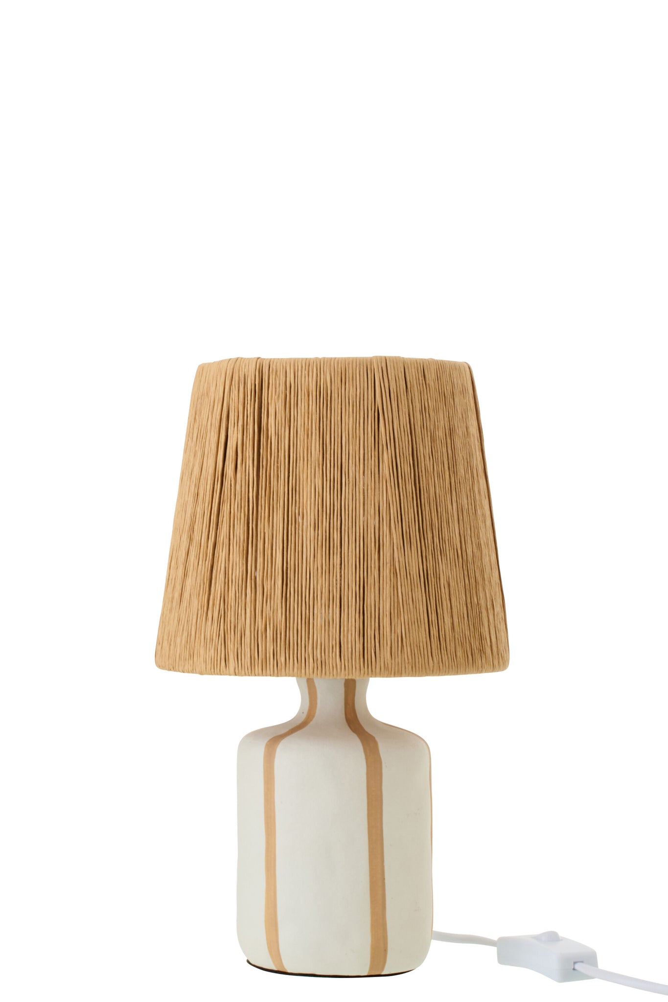 keramik lampe natur wohnzimmer klein