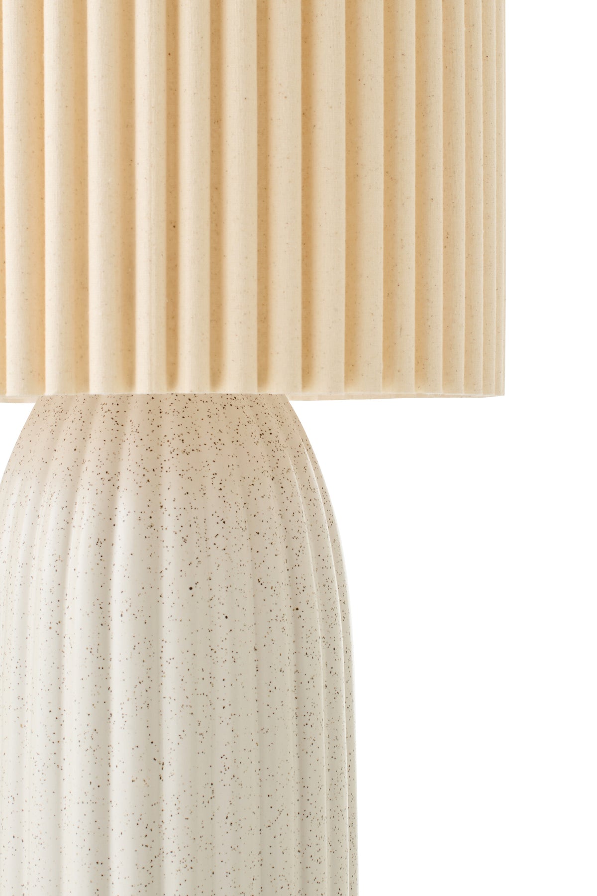 Stehlampe Keramik Off-White 91 cm