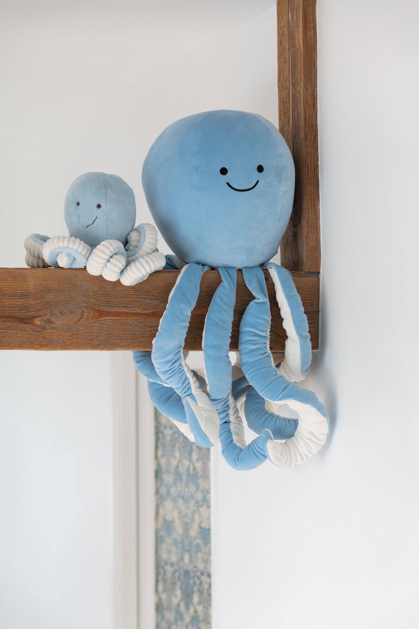 kinderzimmer deko meer oktopus plüschtier weich