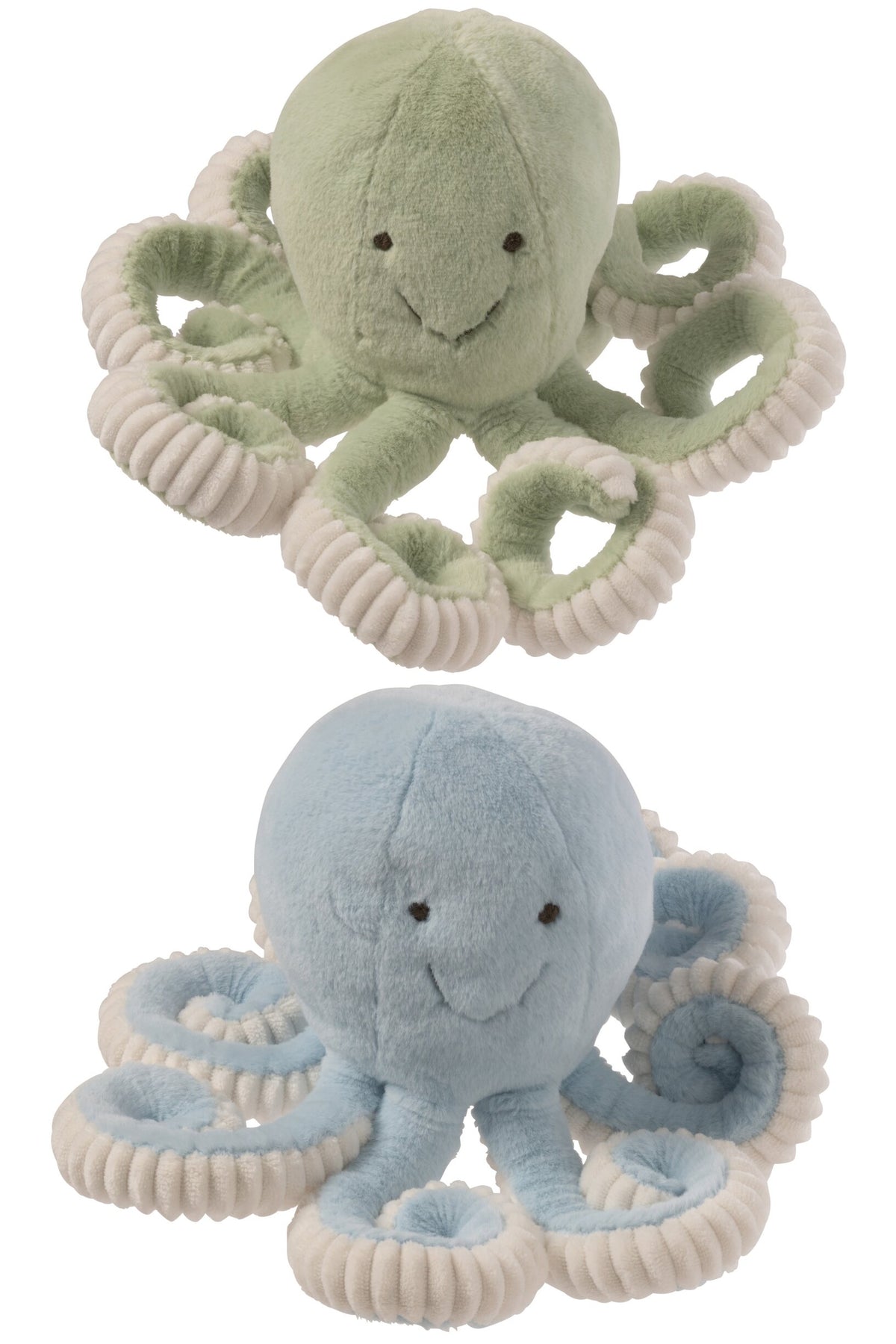 Oktopus Plüschtier – Mint & Hellblau (2er-Set) (M)