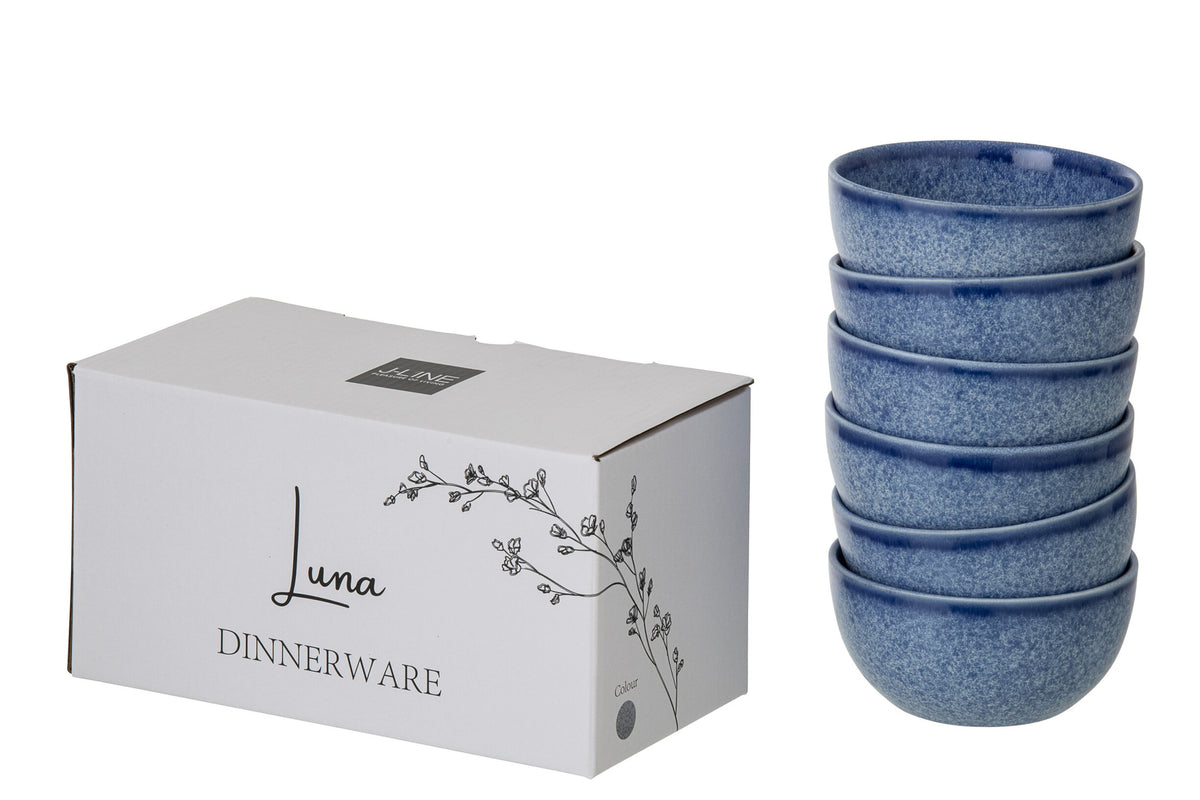 Steinzeug Schale Blau – Mabora (S)