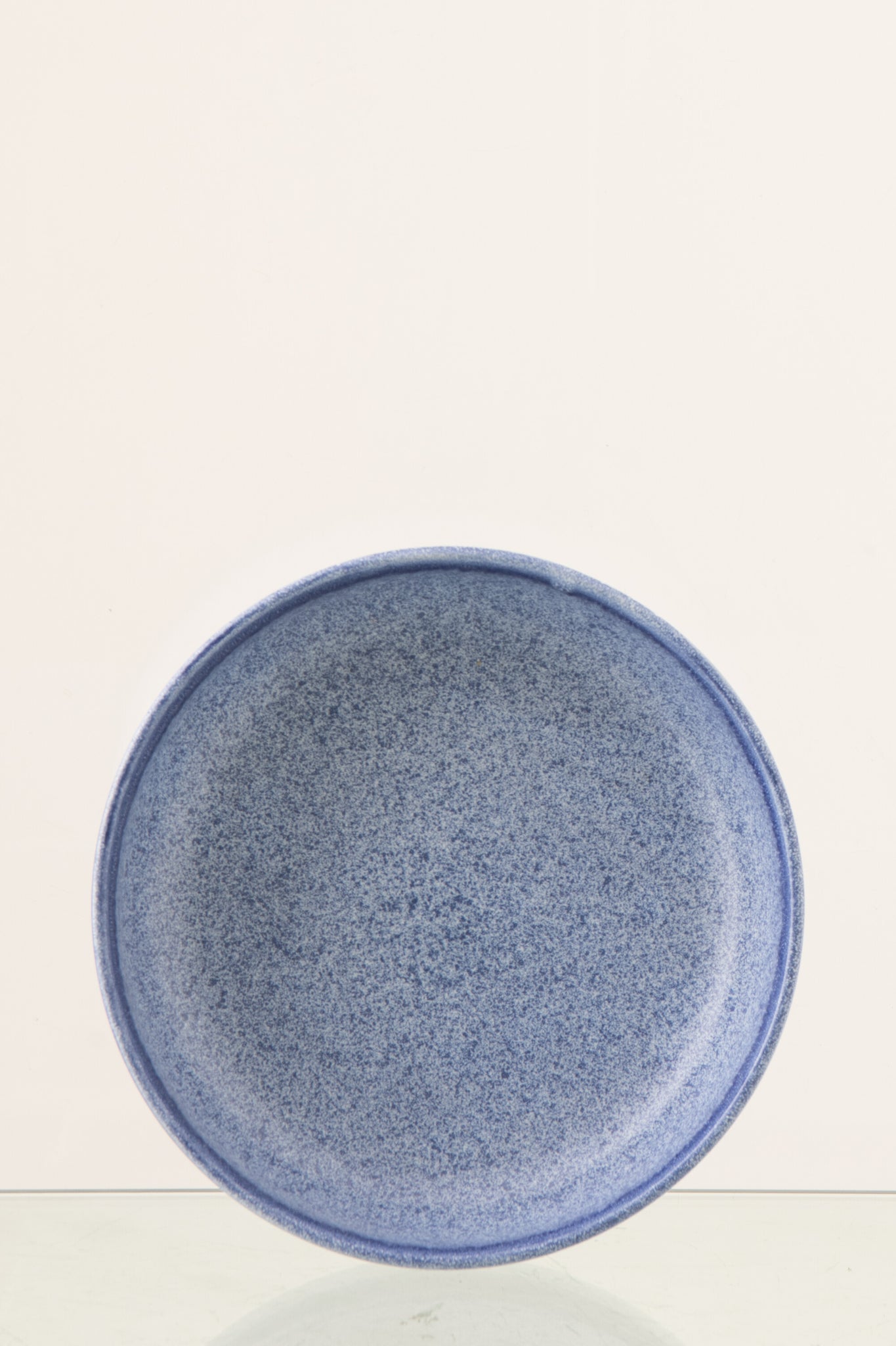 Große Schale aus Steinzeug Blau – Mabora (L)