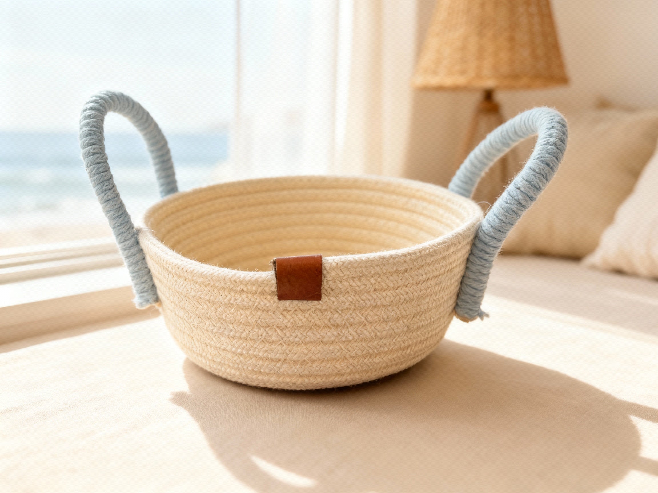 Kleine Kordel körbchen