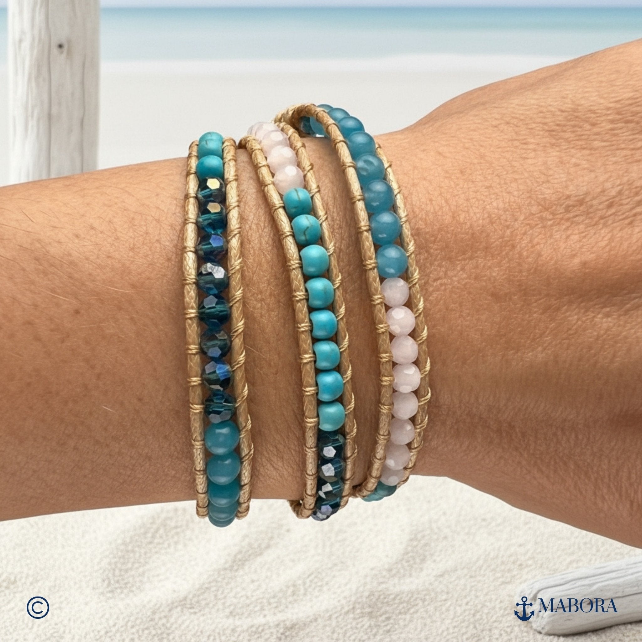 Bracelet enroulé Mondrago