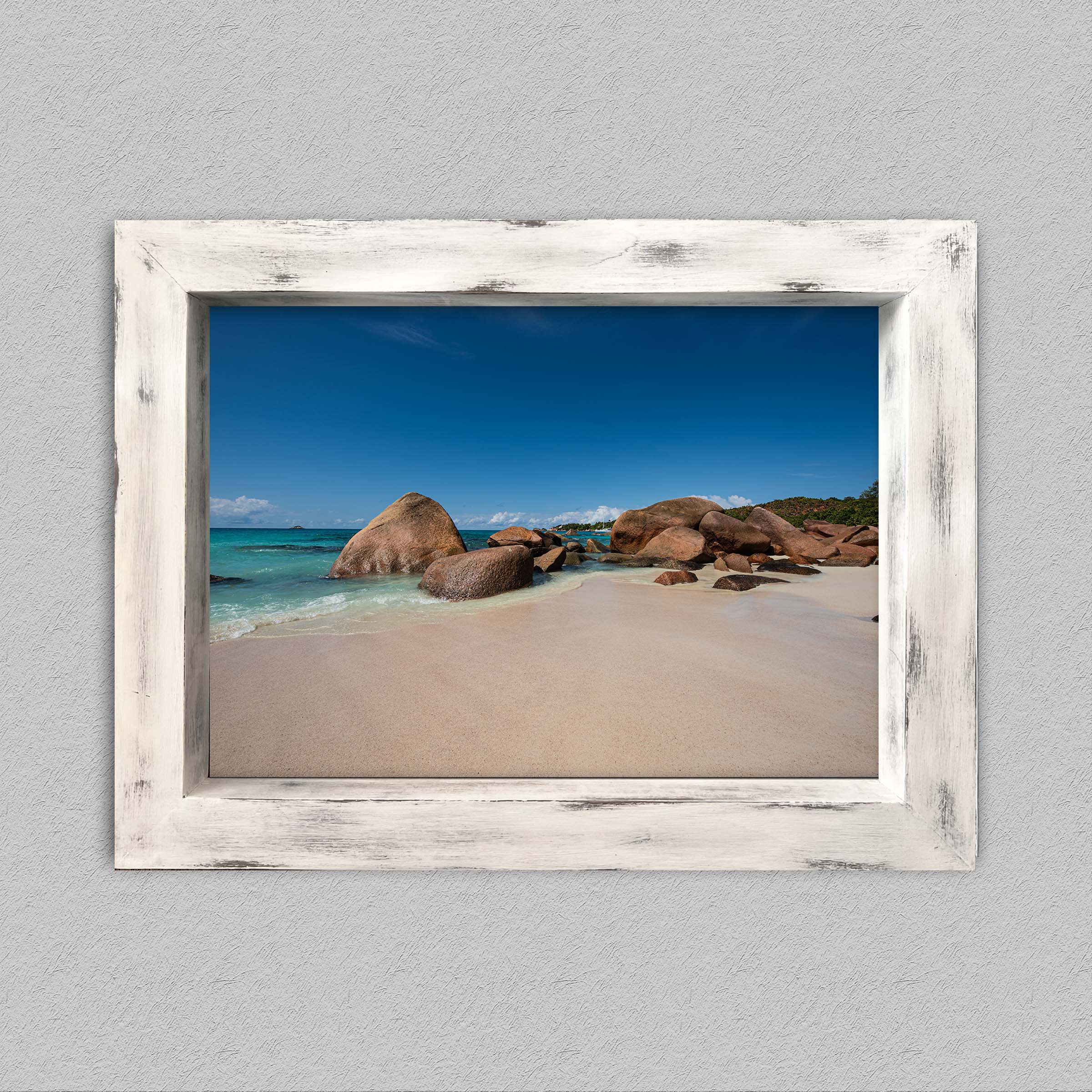 Les rochers de anse lazio