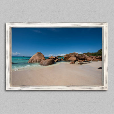 Les rochers de anse lazio