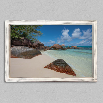 Sable blanc de anse lazio