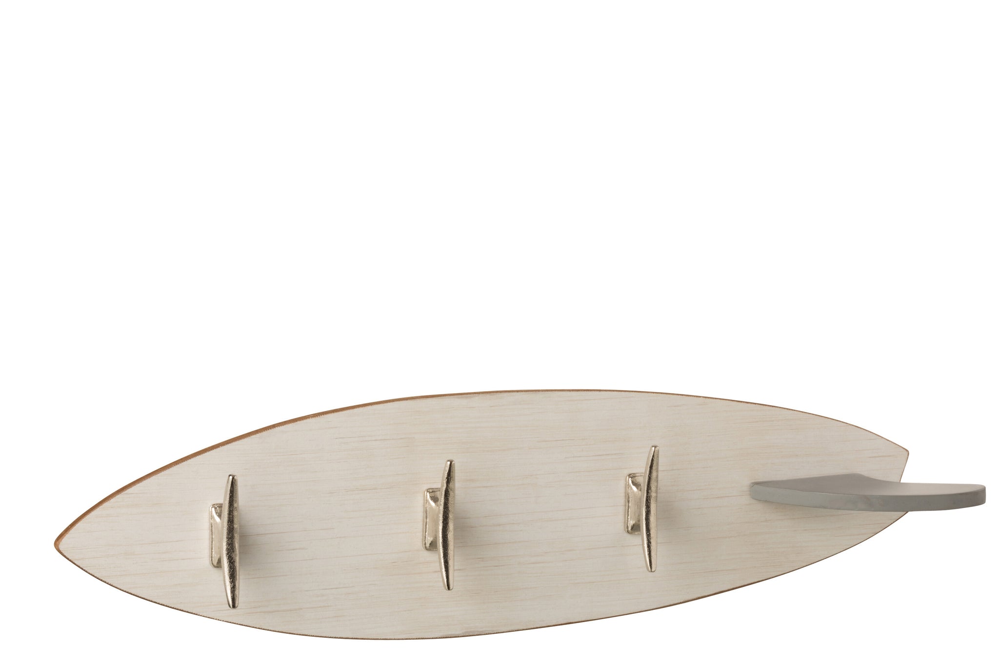 garderobe surfbrett wand holz