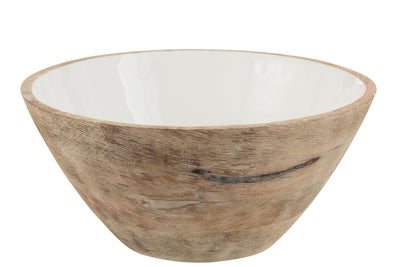 mangoholz schale weiss gross