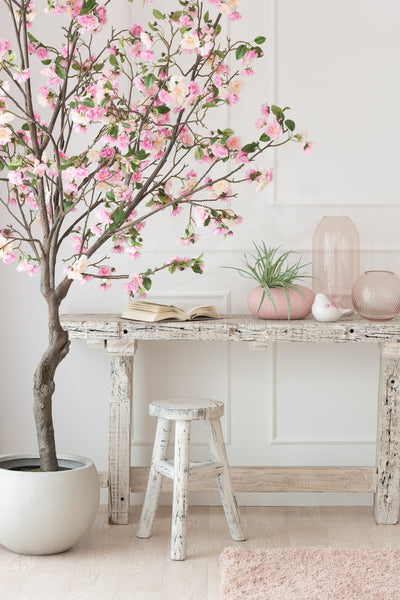 konsolentisch holz white wash wohnzimmer deko maritim