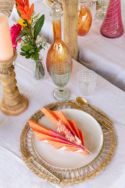 seegras untersetzer boho
