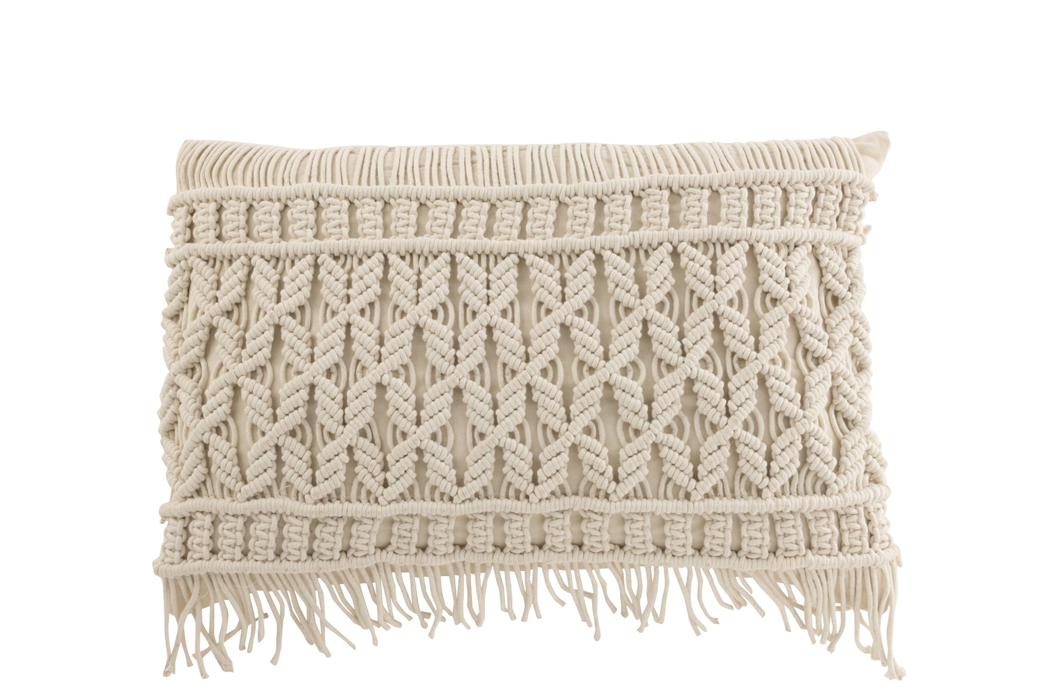 kissen offwhite baumwolle boho