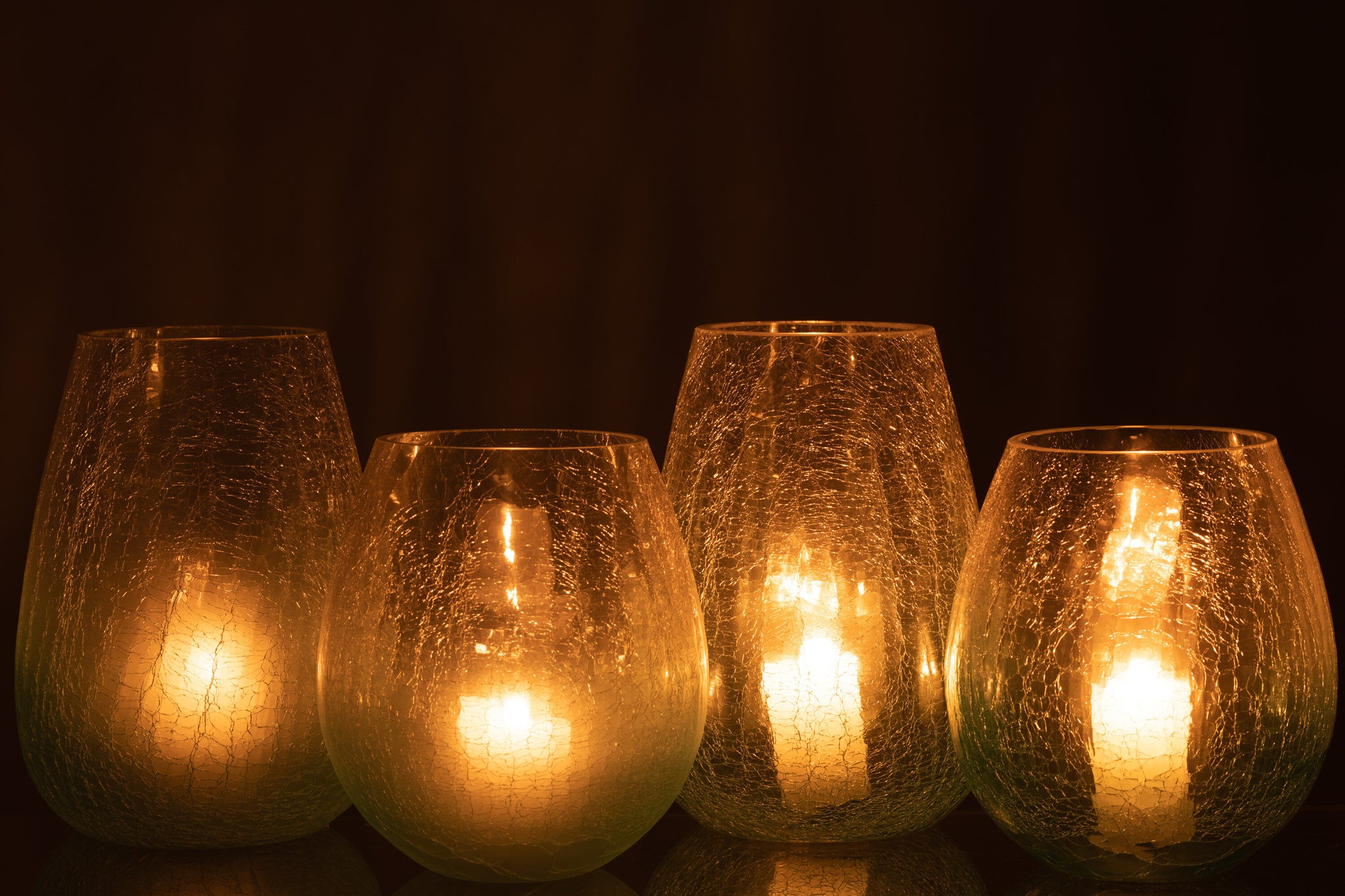 windlicht ei form glas maritim