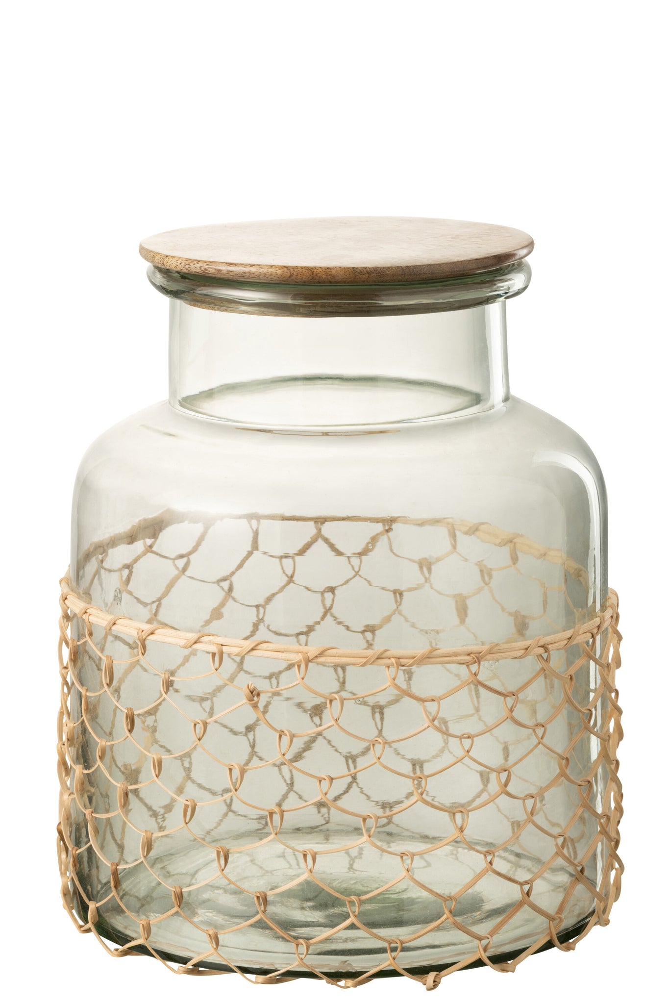 vorratsglas jute holzdeckel maritim deko