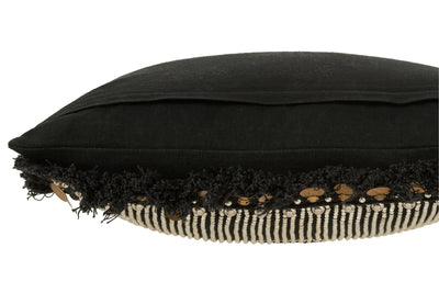 boho kissen sofa schwarz muster