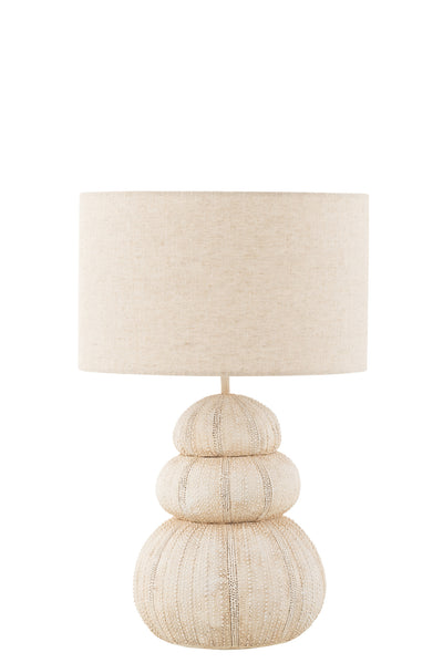 tischlampe beige maritime lampe küstenstil
