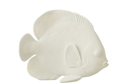 fisch deko weiß groß maritim wohnzimmer