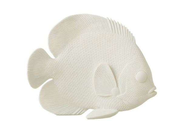 Fischfigur  – Weiß (L)