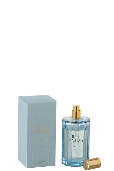 raumduft blau flasche