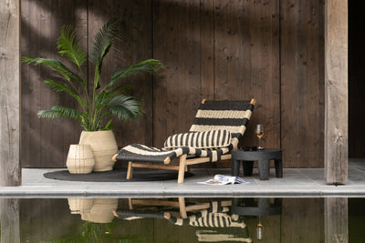 Seegraskorb als Pflanzkorb und Wohnaccessoire