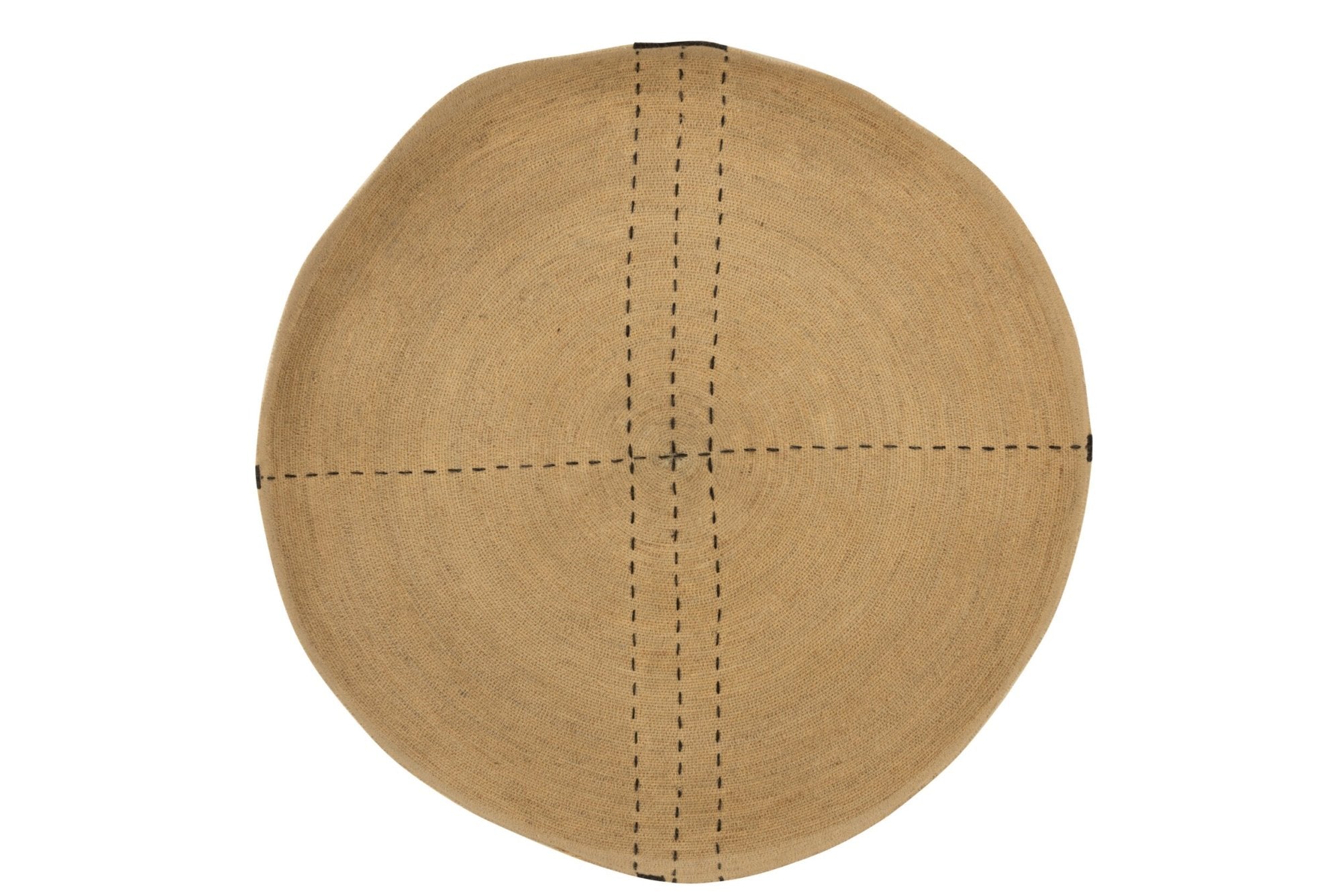 Große Wanddekoration aus Seegras