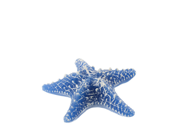 Bougie Étoile de Mer Bleue (S)