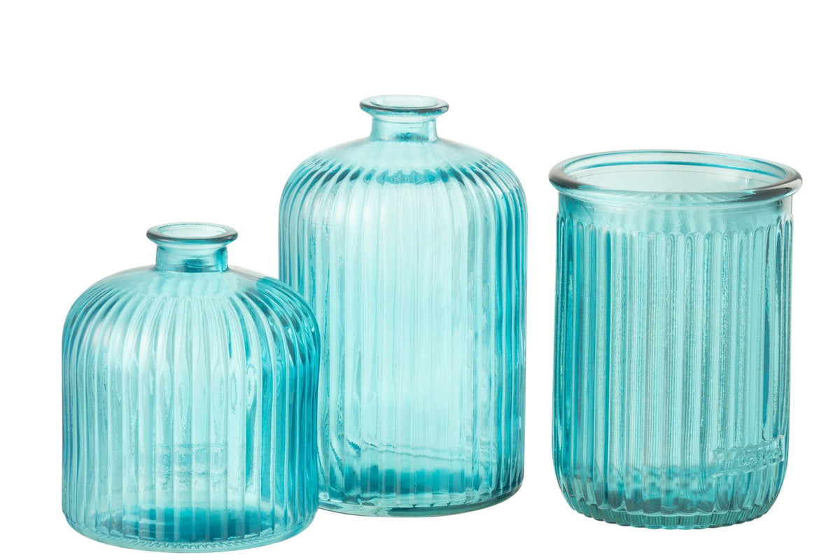 Dekovase Blau aqua
