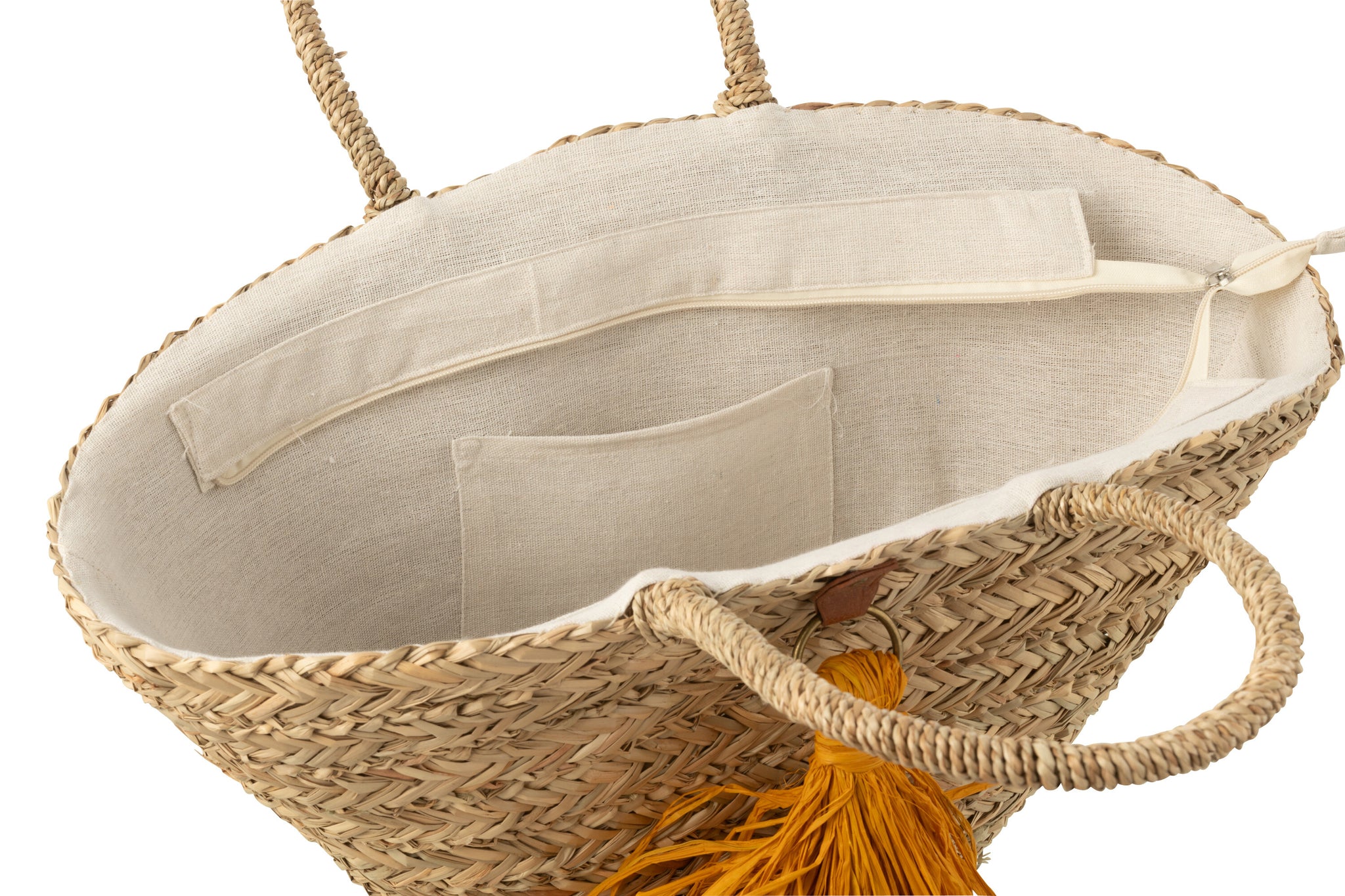 boho strandtasche natur ocker sommer tasche