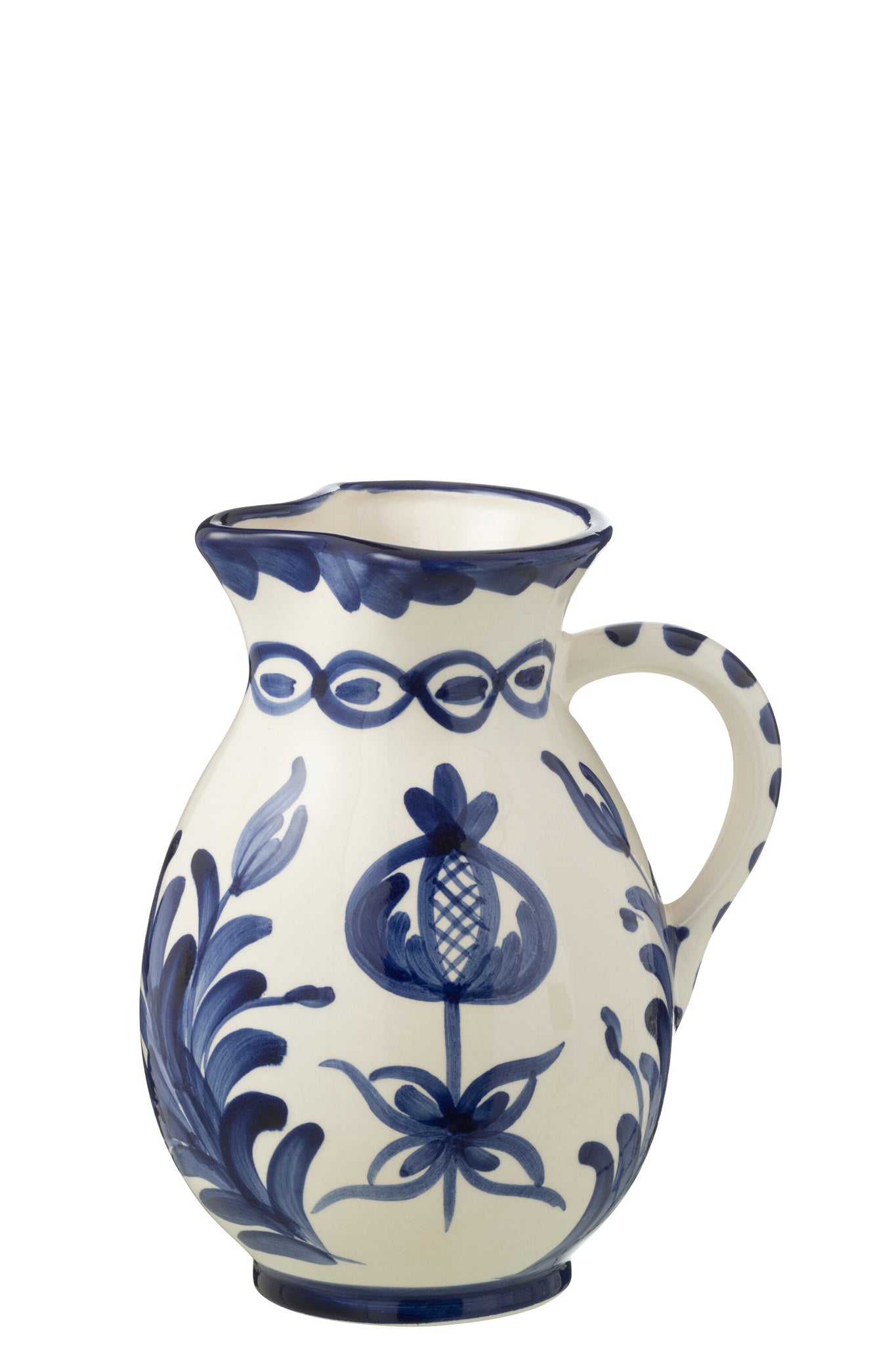 Keramikvase Granada im mediterranen Stil