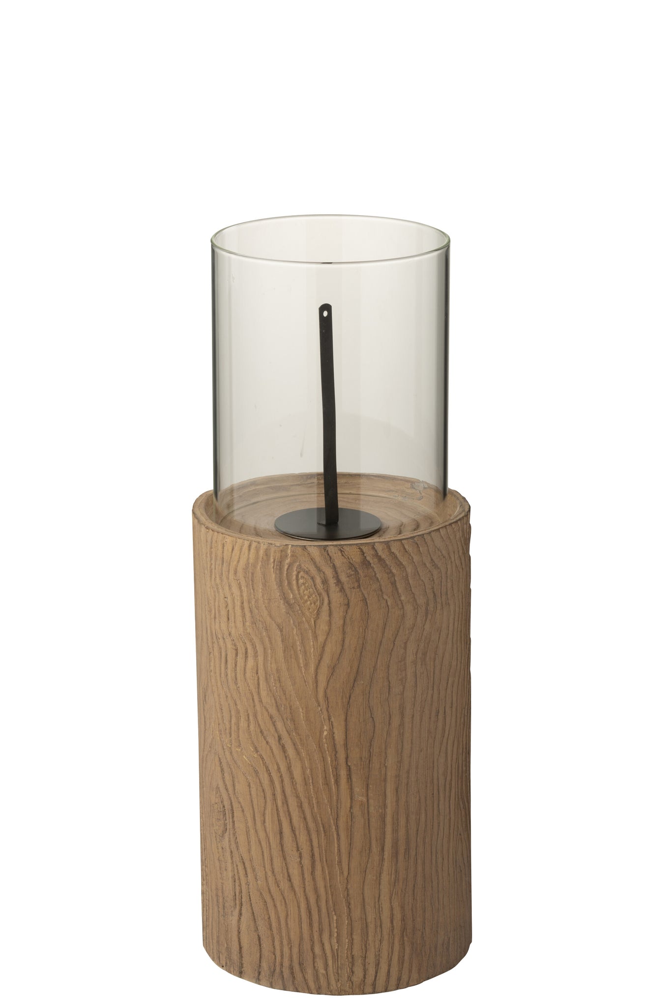 Feuersäule mit Glaszylinder