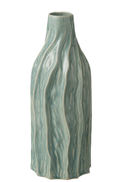 Vase ``Salines´´ Porzellan Blau
