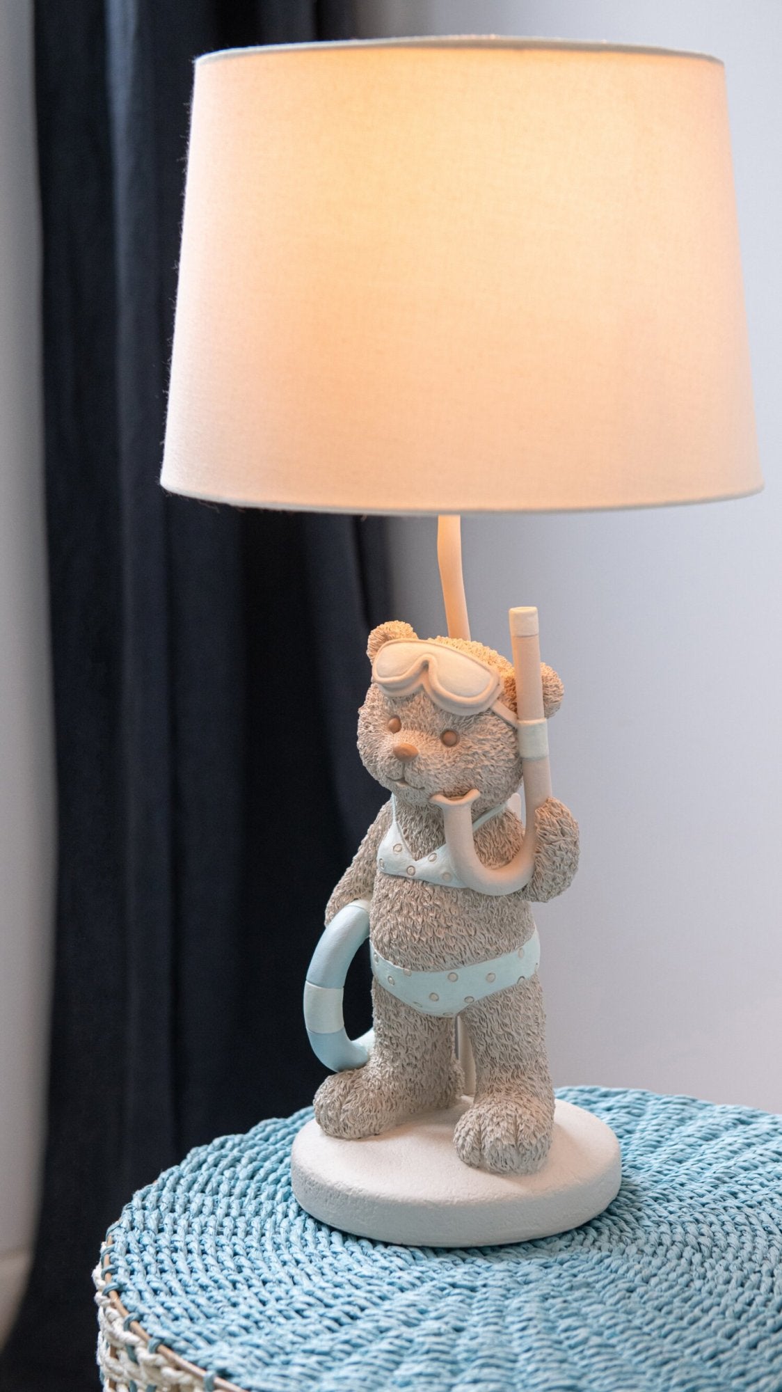 Tischlampe Strandbär - 2er Set