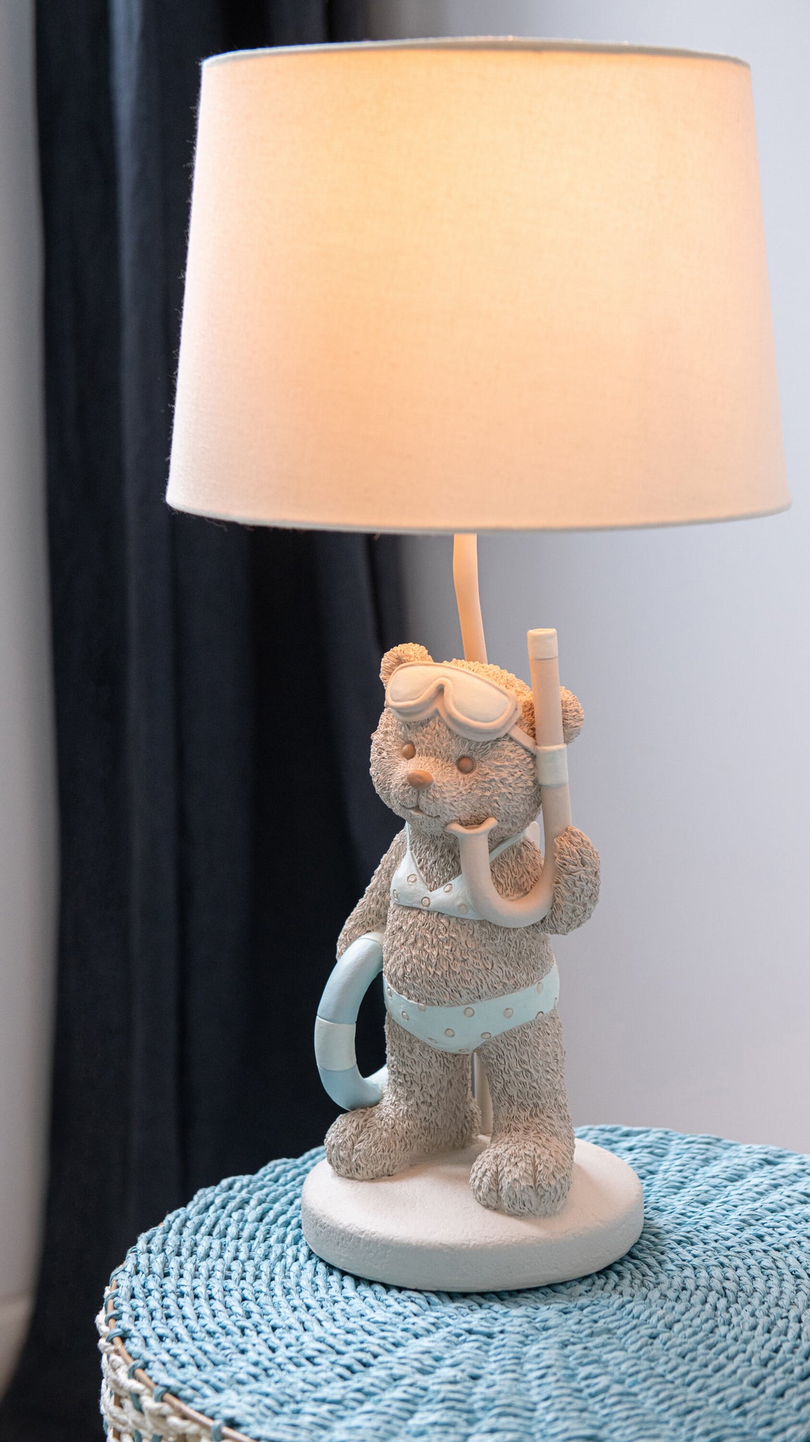 Tischlampe Bär Strand dekorative Kinderzimmer Beleuchtung