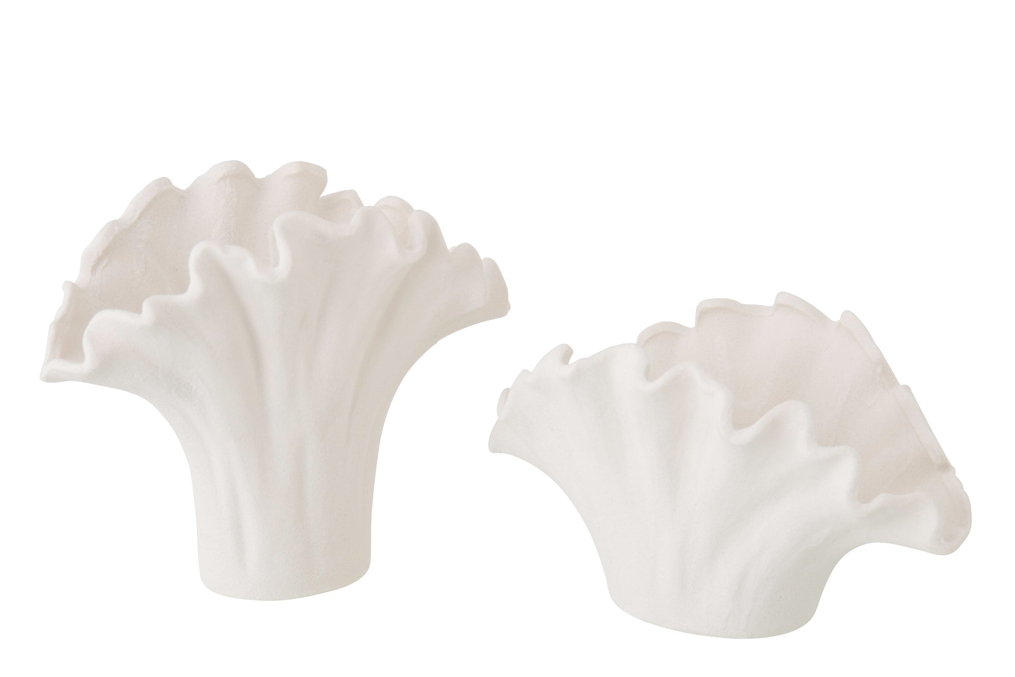 Vase en porcelaine blanche (L)