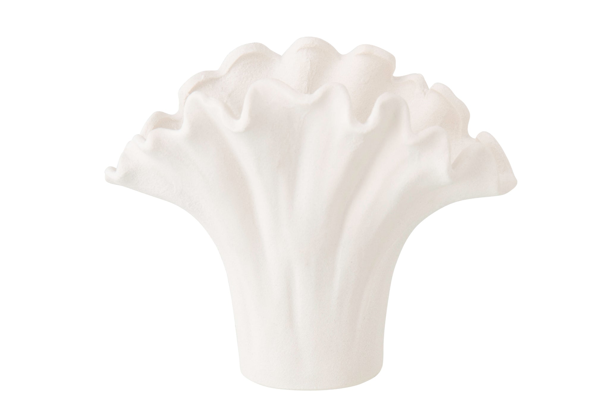 Vase en porcelaine blanche (L)
