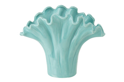 vase muschel grün groß porzellan