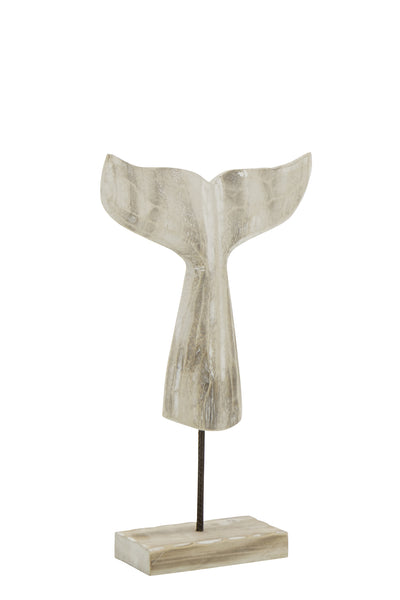 Décoration nageoire de baleine – Nature (L)