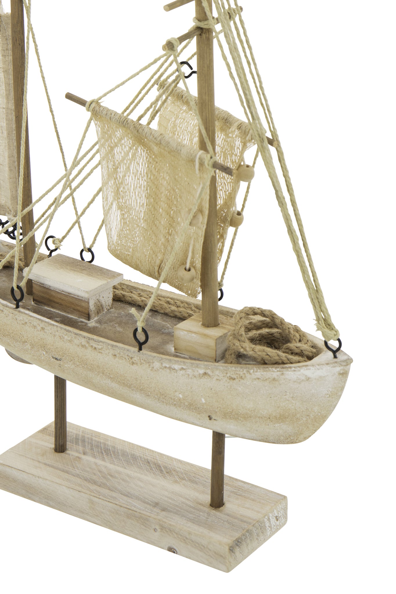 Dekoratives Holz Segelboot