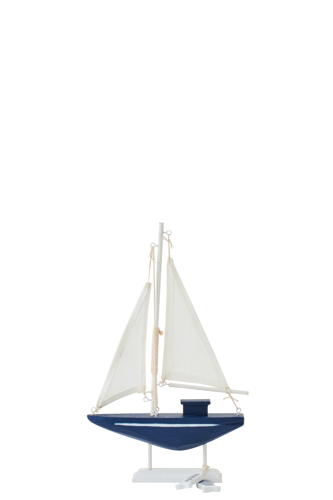 Holz Segelboot im Küstenstil