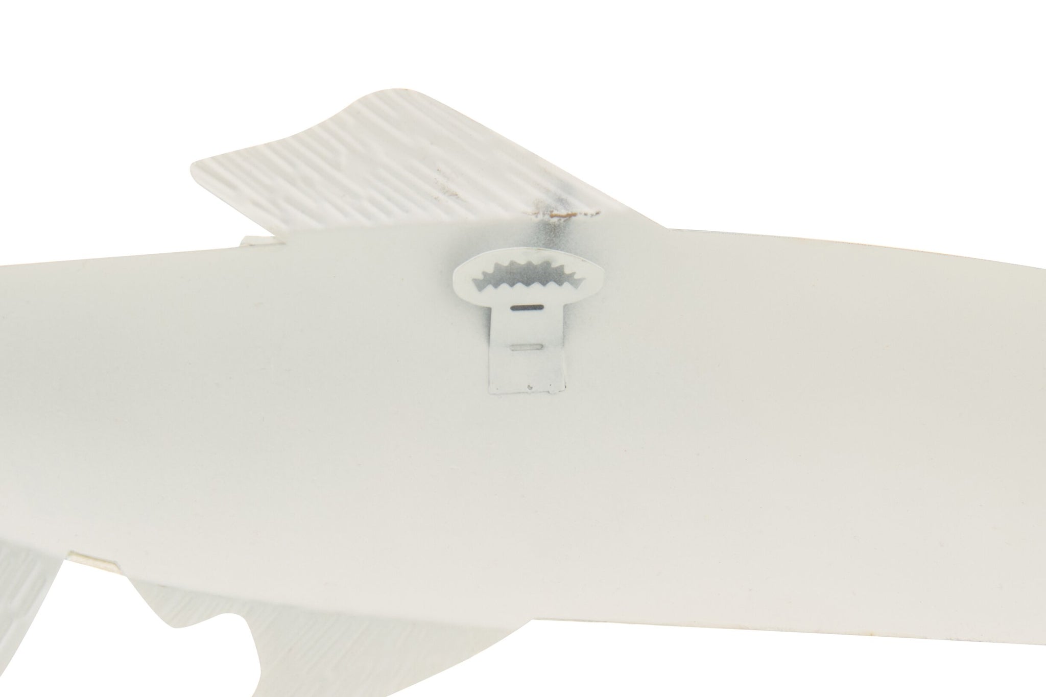 Maritimer Fisch aus Metall zur Wand
